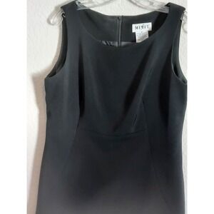 Mix It Black sheath dress, size 14, dry clean only